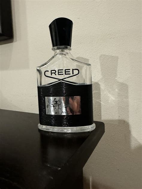 creed aventus empty bottle